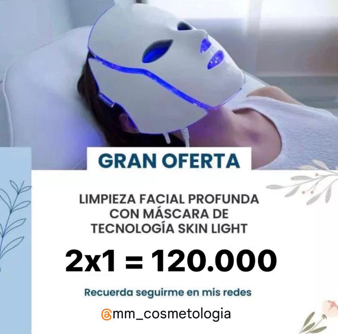 Mariana Marin Facebook ad: Promoción para 2 personas