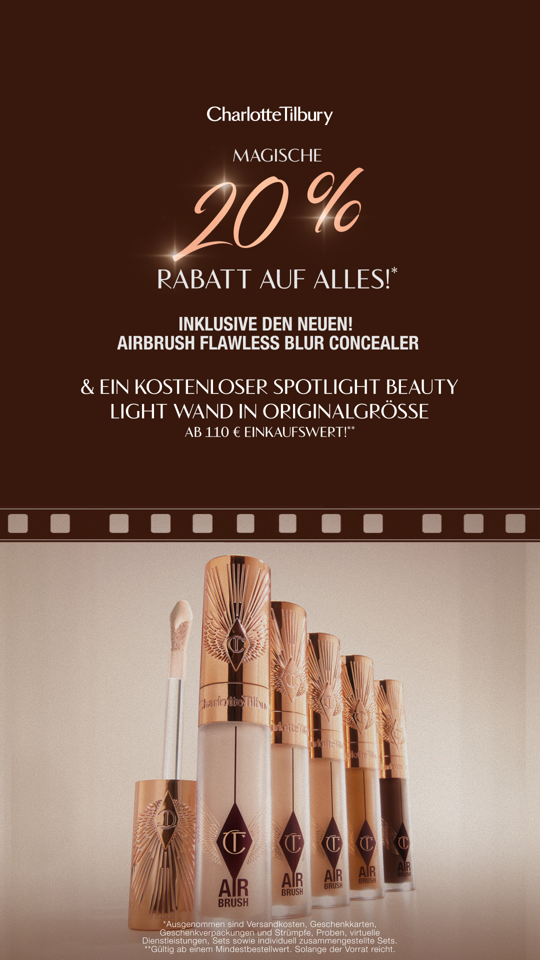Charlotte Tilbury Facebook ad