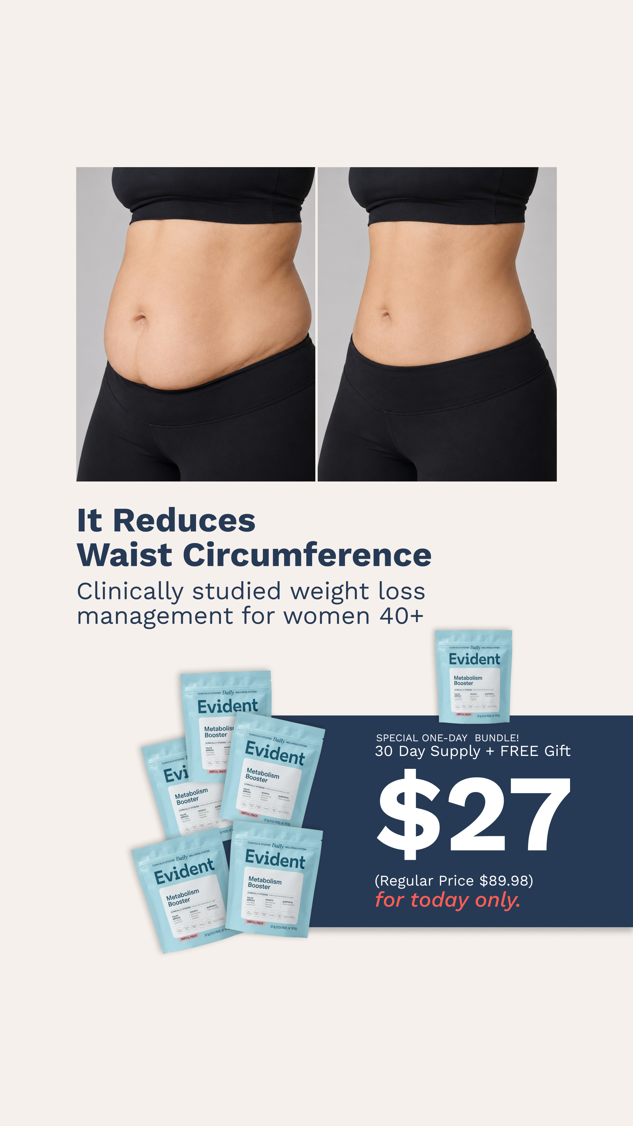 Evident Wellness Facebook ad