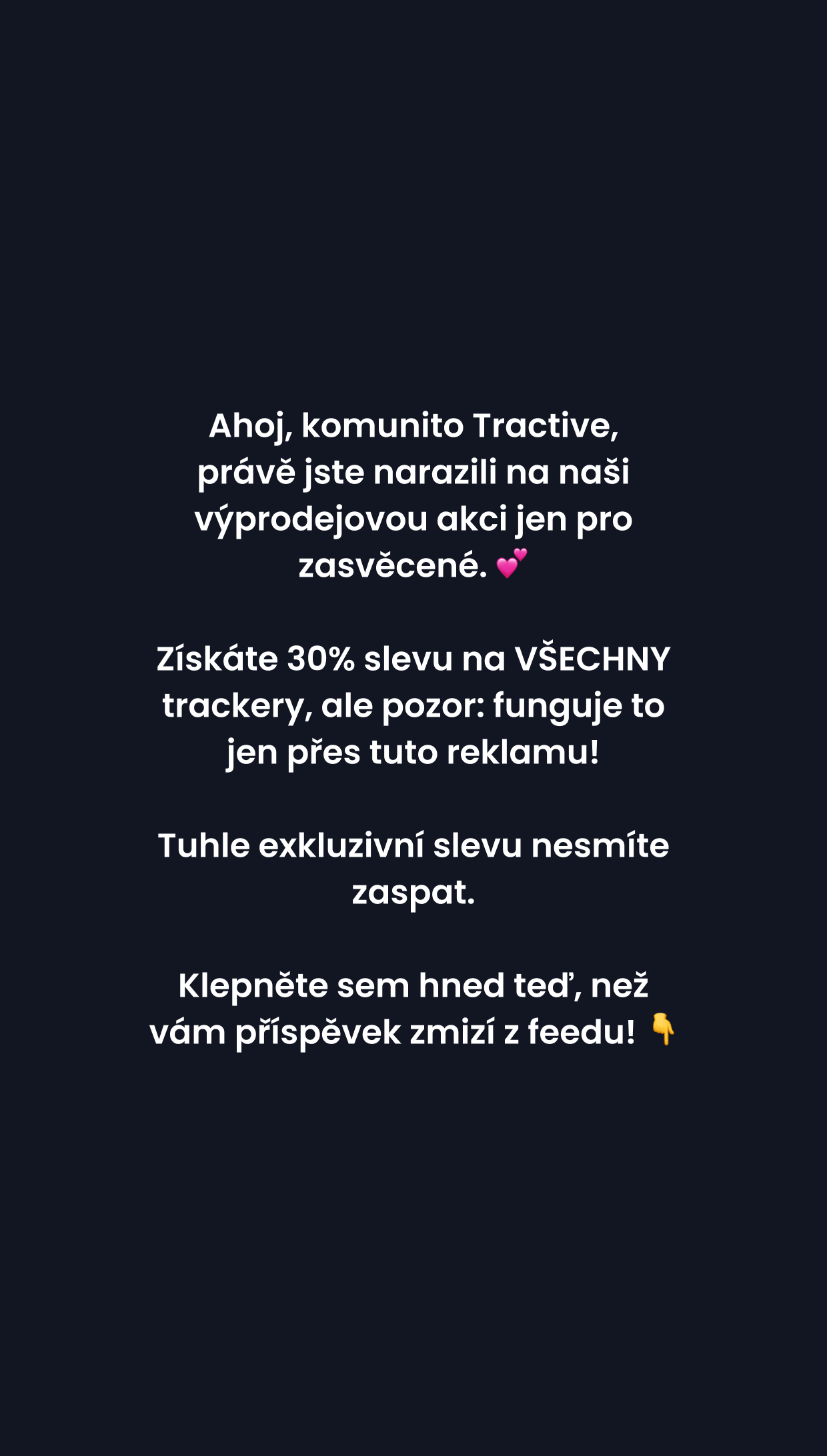 Tractive Facebook ad