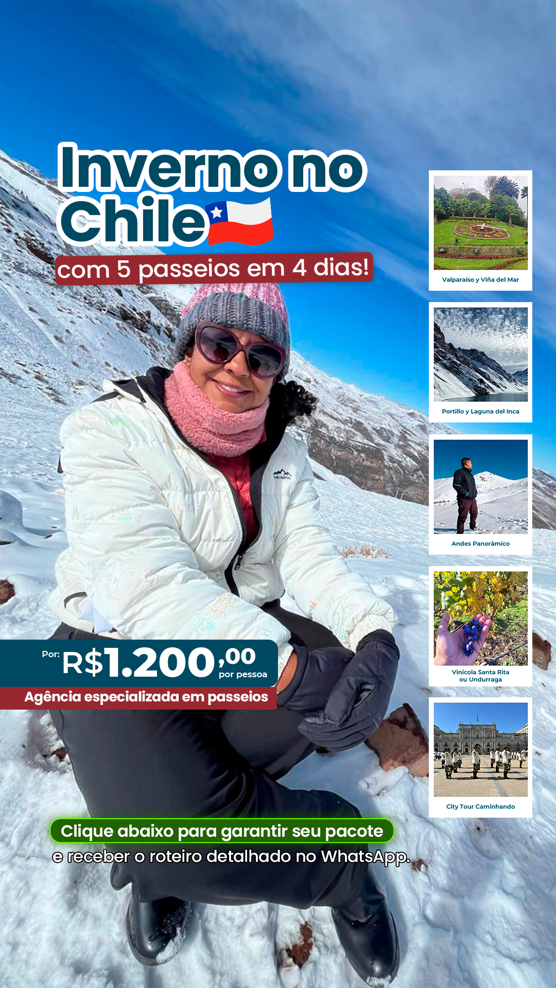 Curtindo Chile Facebook ad