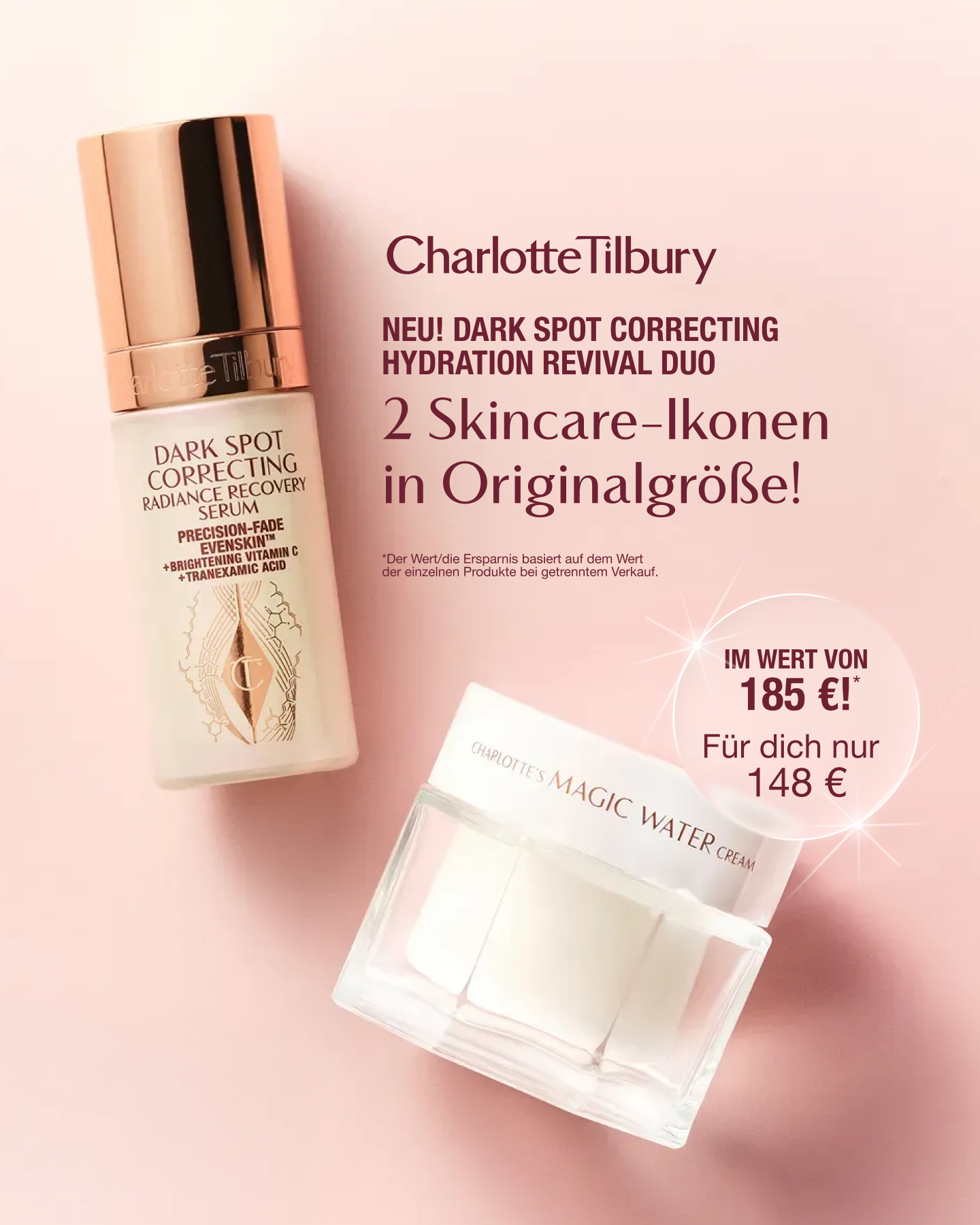 Charlotte Tilbury Skincare Facebook ad