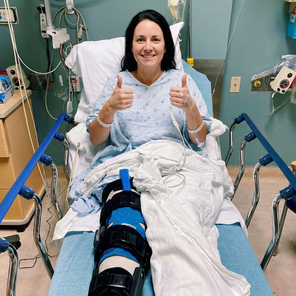 Sarah Mortenson - Knee Support Facebook ad: Read if your Knee Pain has you Depressed