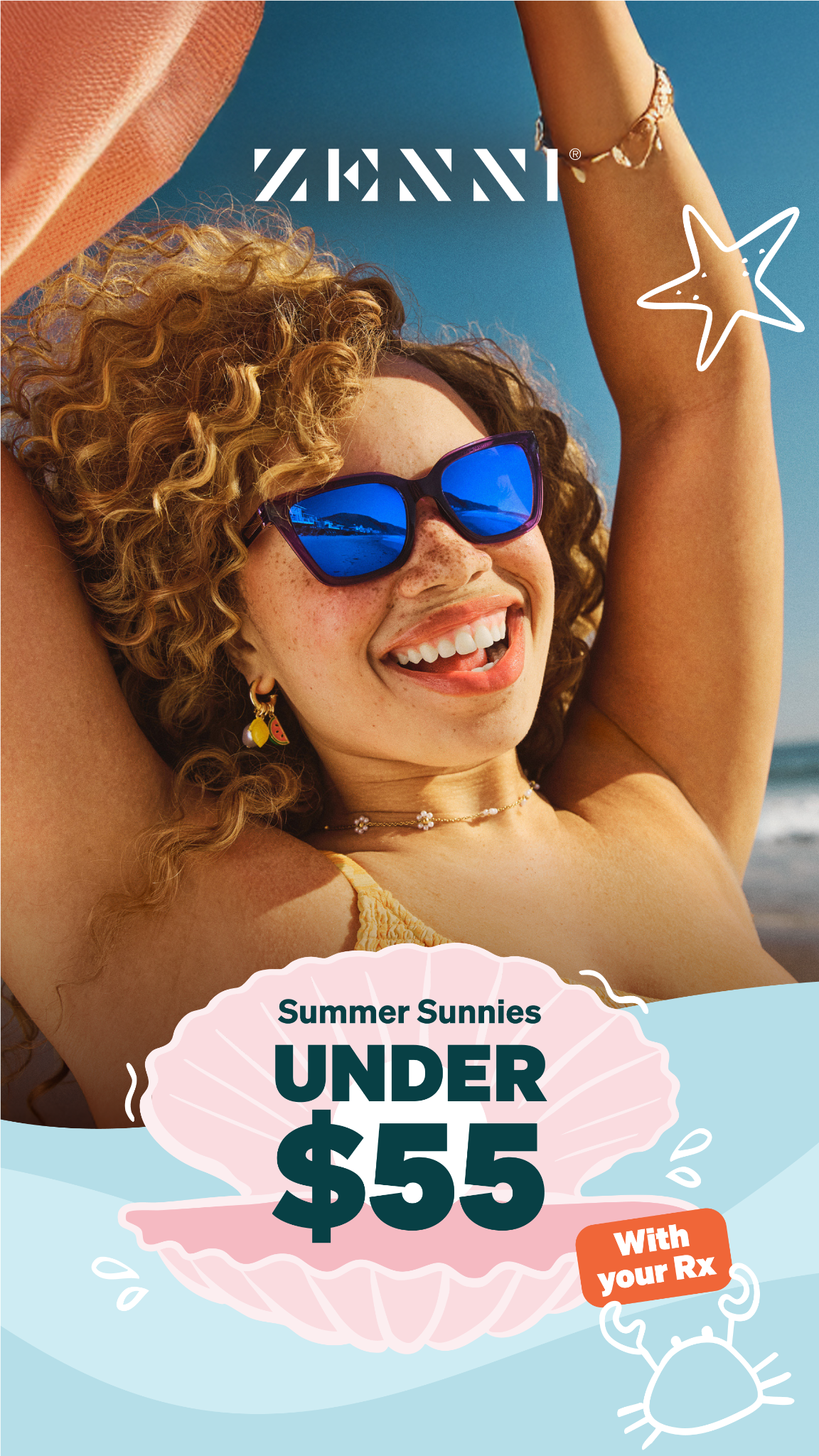 Zenni Optical Facebook ad