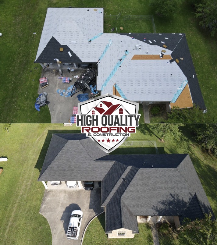 High Quality Roofing Facebook ad