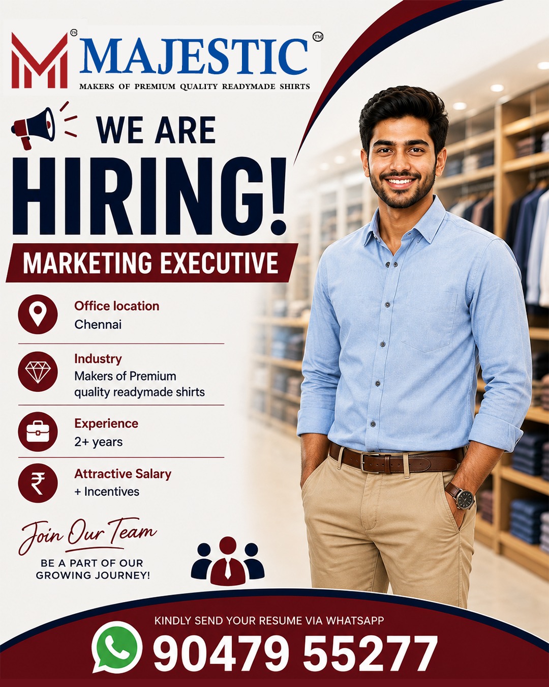 Majestic Shirts Facebook ad