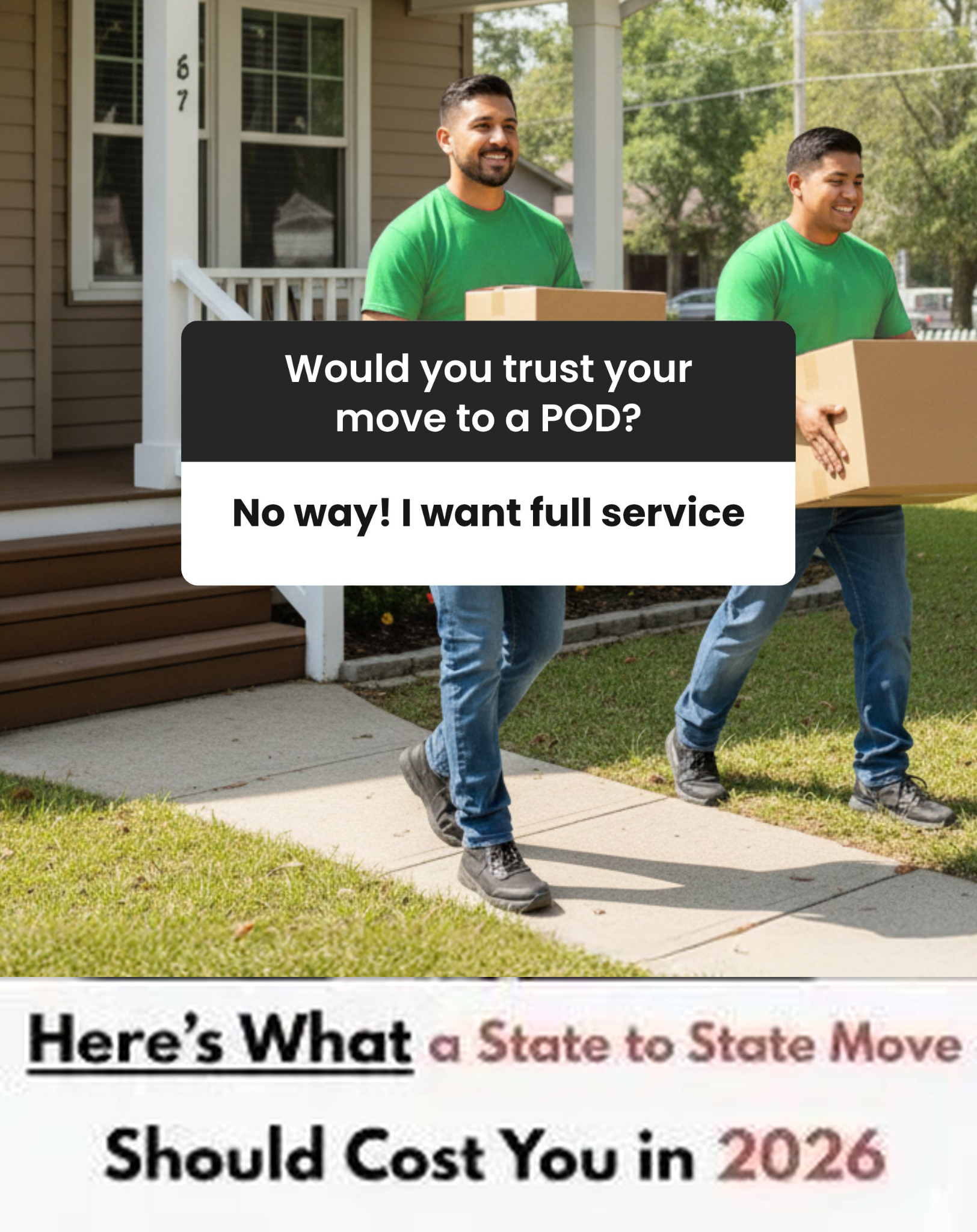X VAN LINES LLC Facebook ad