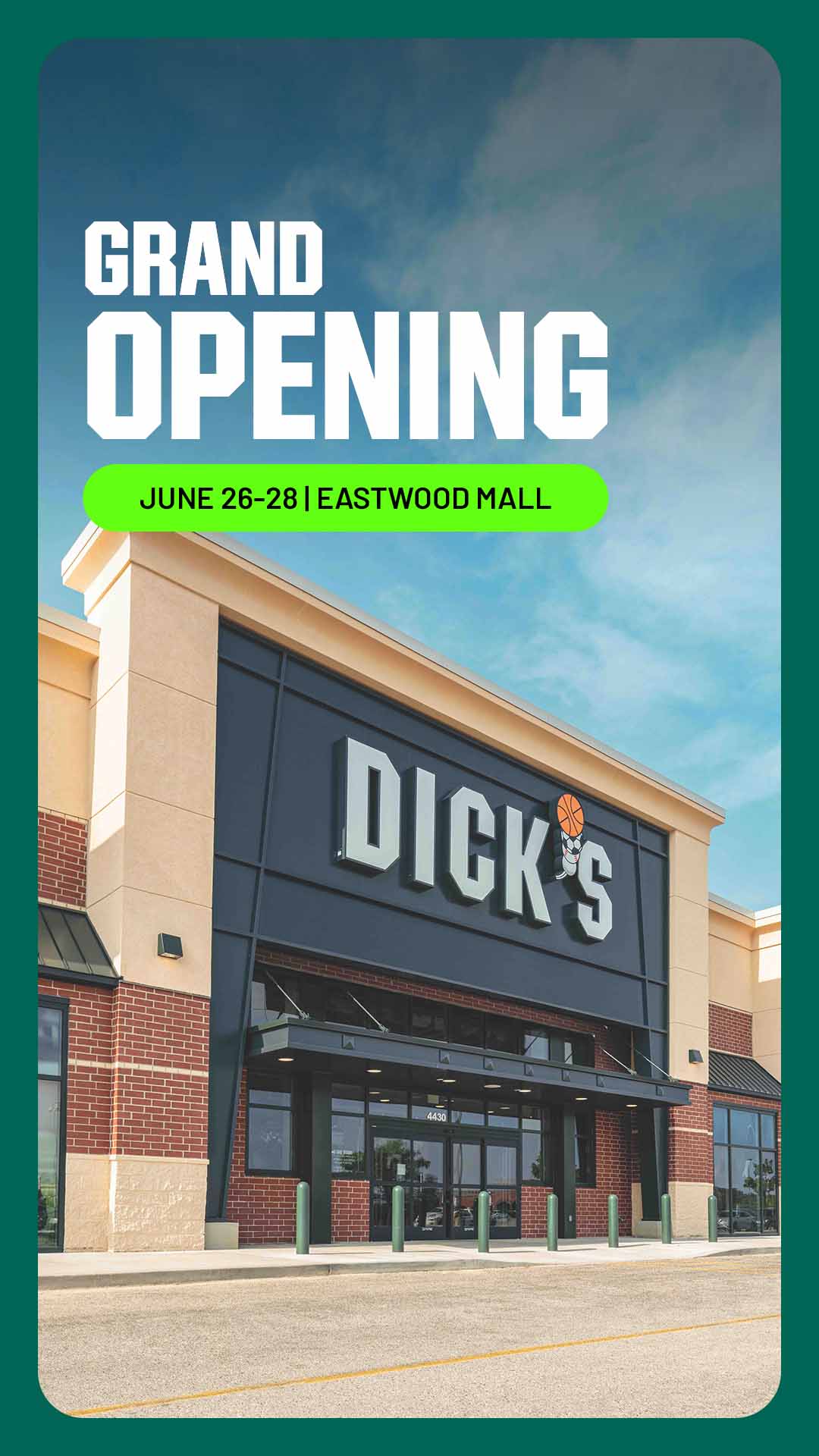 DICK'S Sporting Goods Facebook ad from Jun 8, 2026