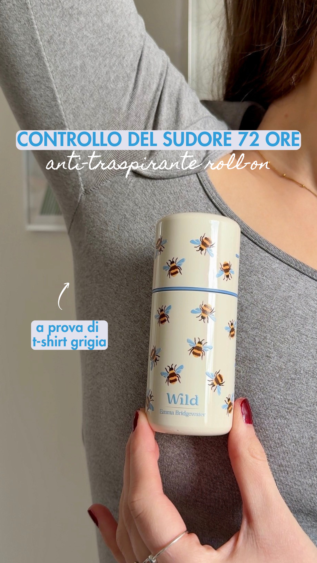 Wild Facebook ad: Passa all'antitraspirante ricaricabile Wild
