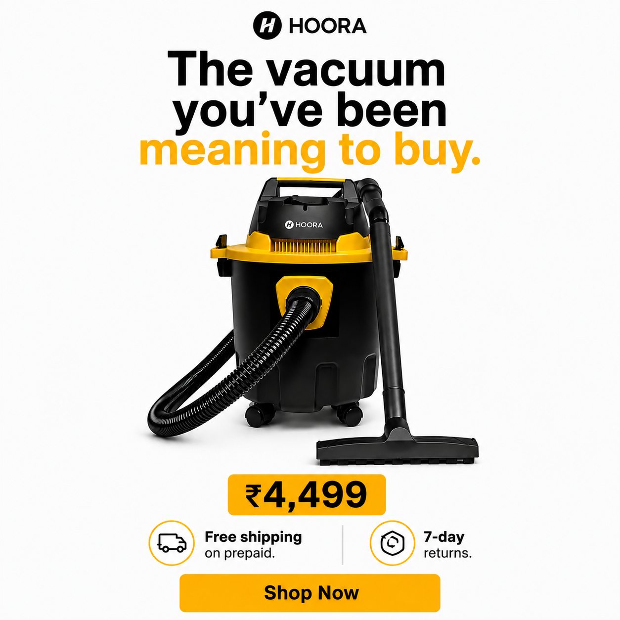 Hoora Facebook ad