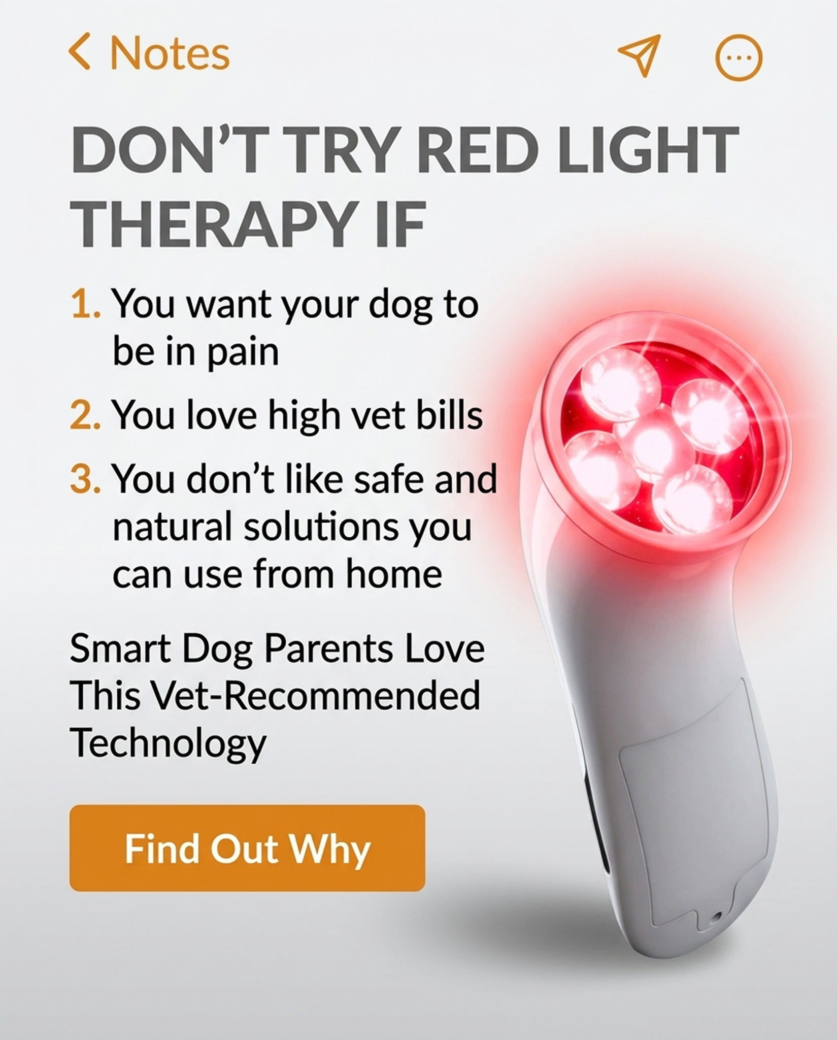 Helio Pet Facebook ad
