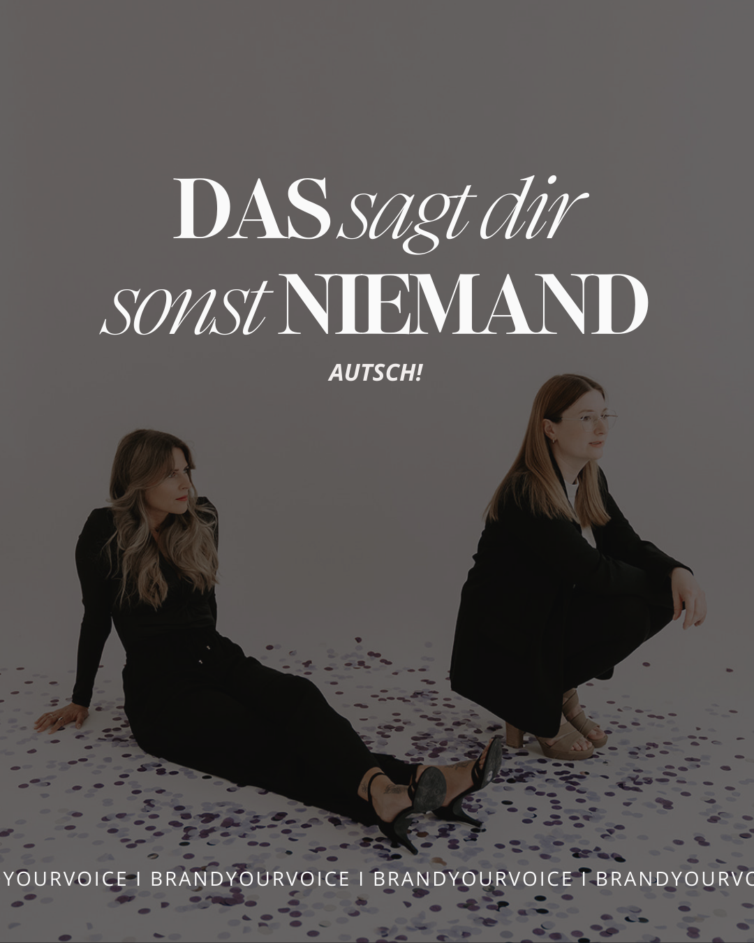 Brand your voice Facebook ad: Werde Copywriterin!