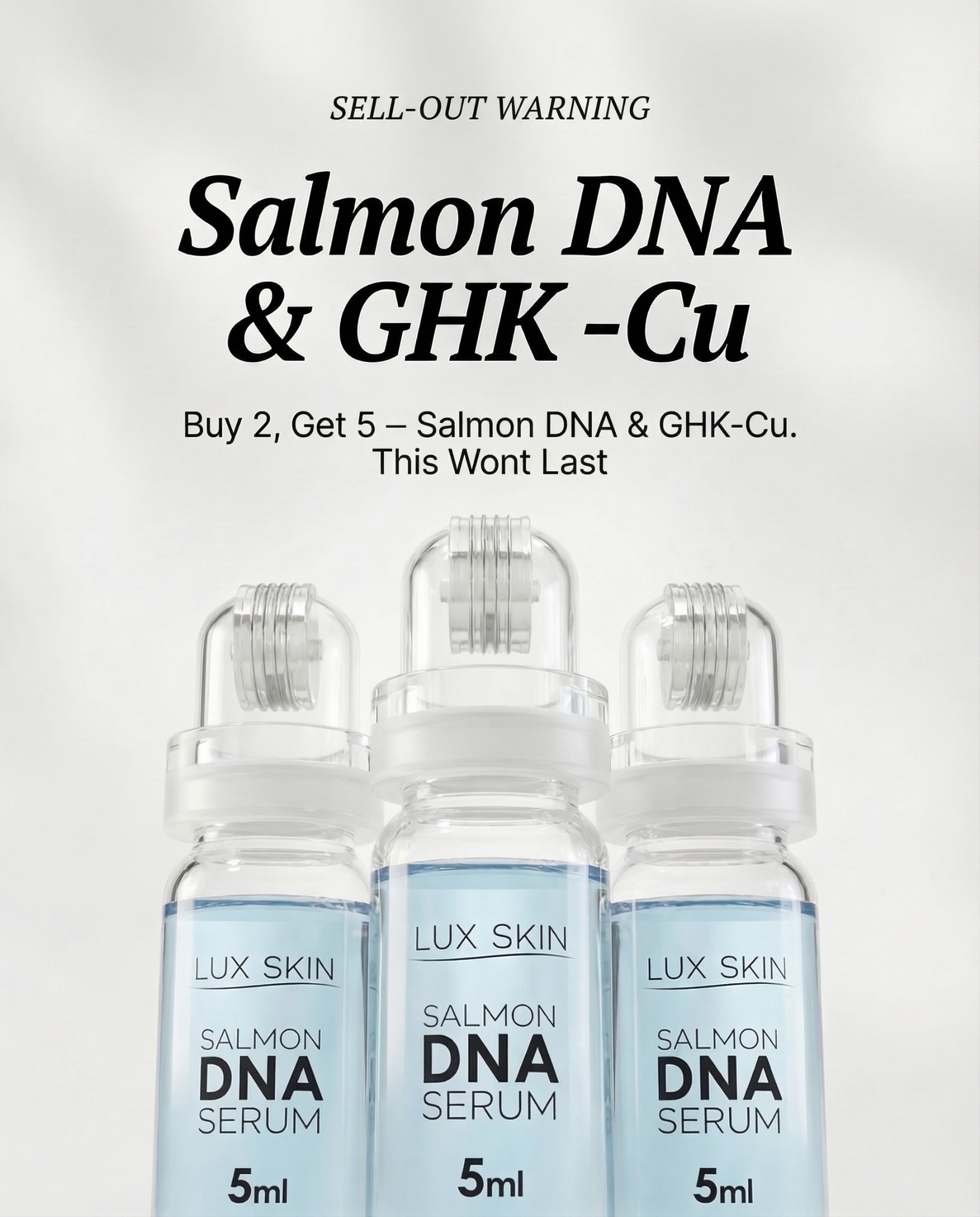 LUX SKIN Facebook ad