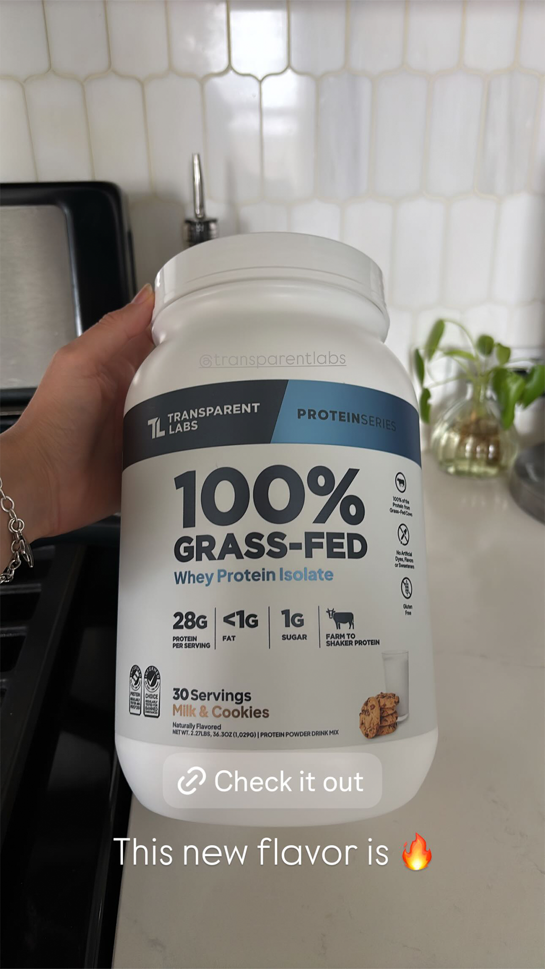 Transparent Labs Facebook ad