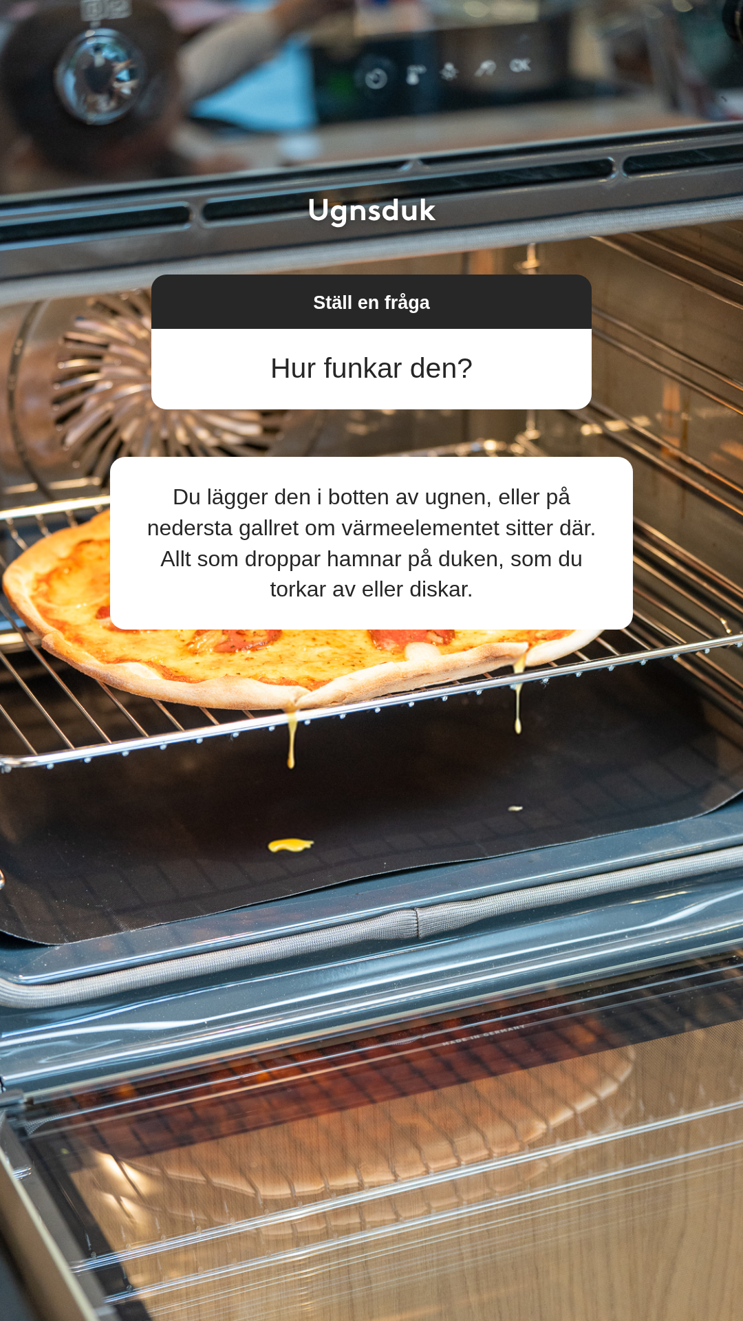SmartaSaker Facebook ad: Rengöring på 30 sekunder