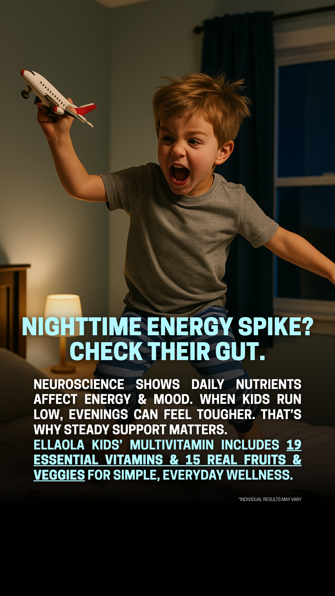 Pure Nutrition Mom Facebook ad