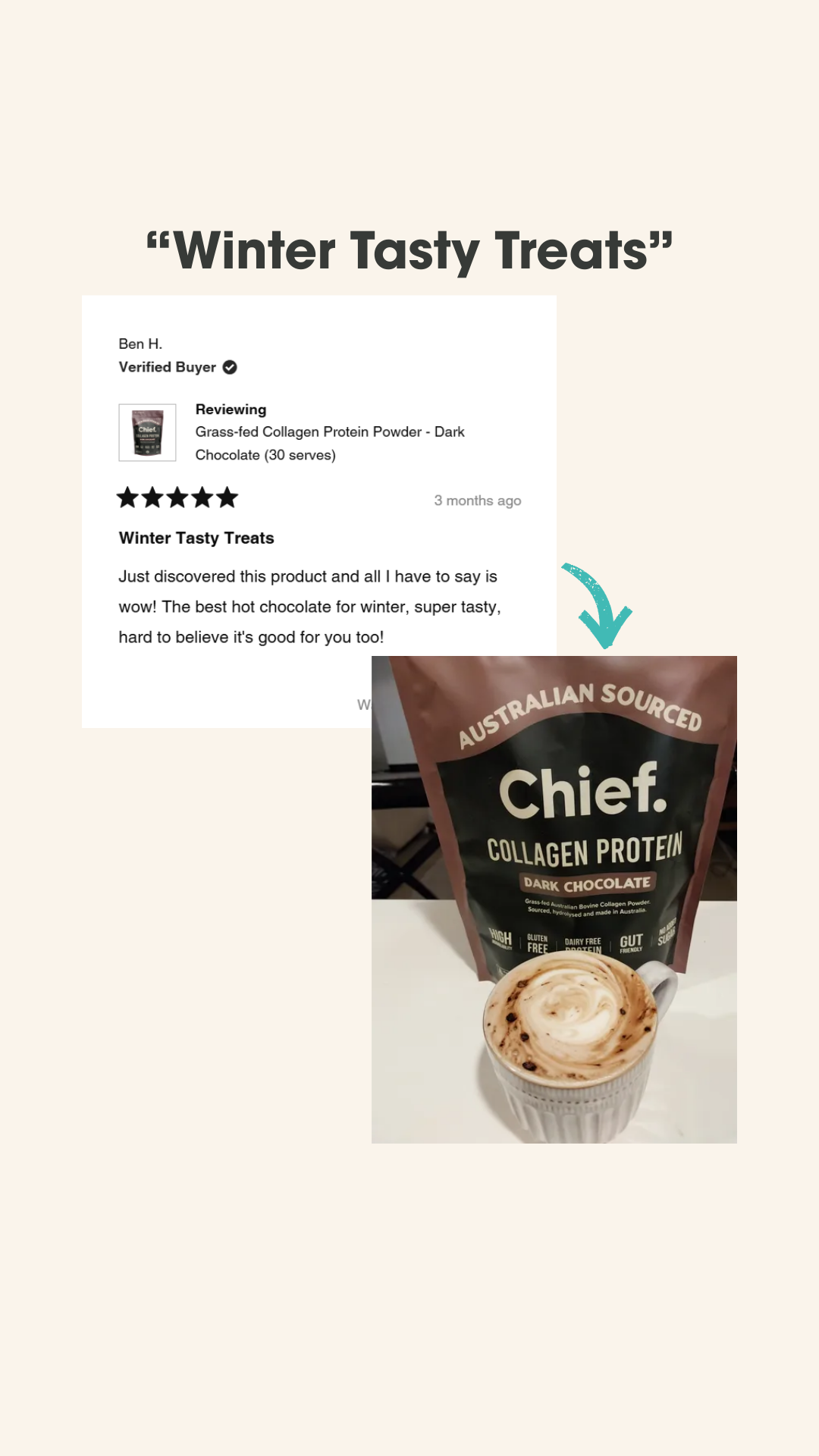 Chief Nutrition USA Facebook ad