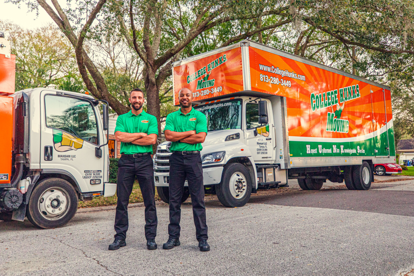 College Hunks Hauling Junk and Moving Northern Virginia Facebook ad
