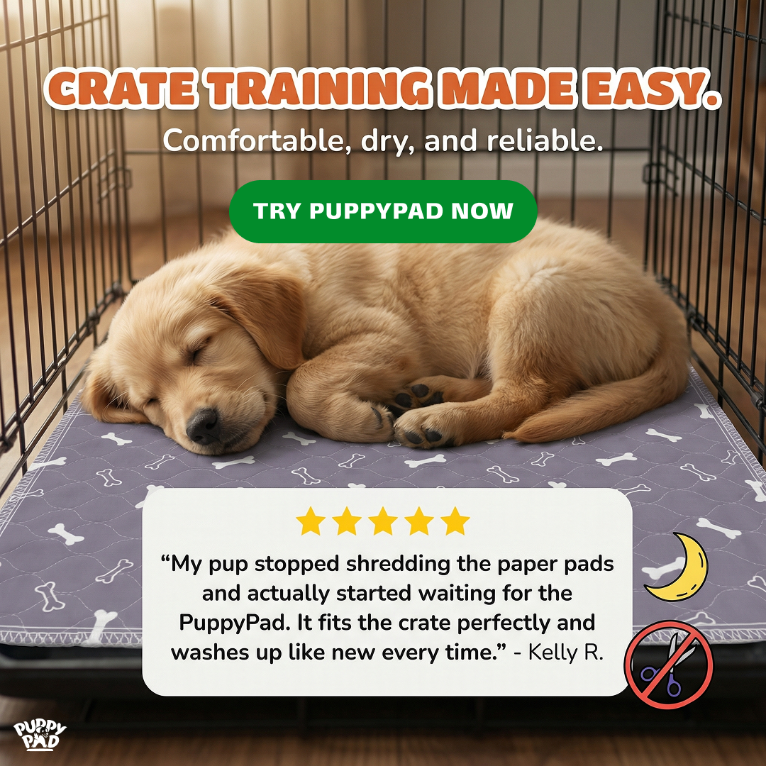 PuppyPad Facebook ad