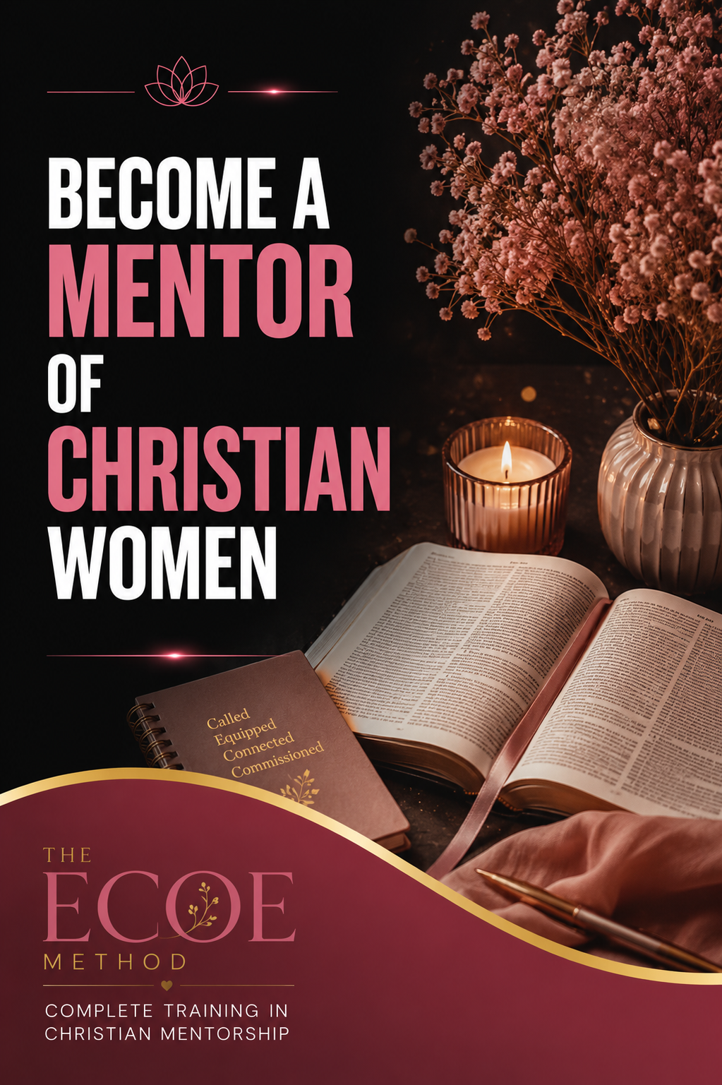 Raissa Barros Facebook ad: Become a Christian Mentor in 30 Days