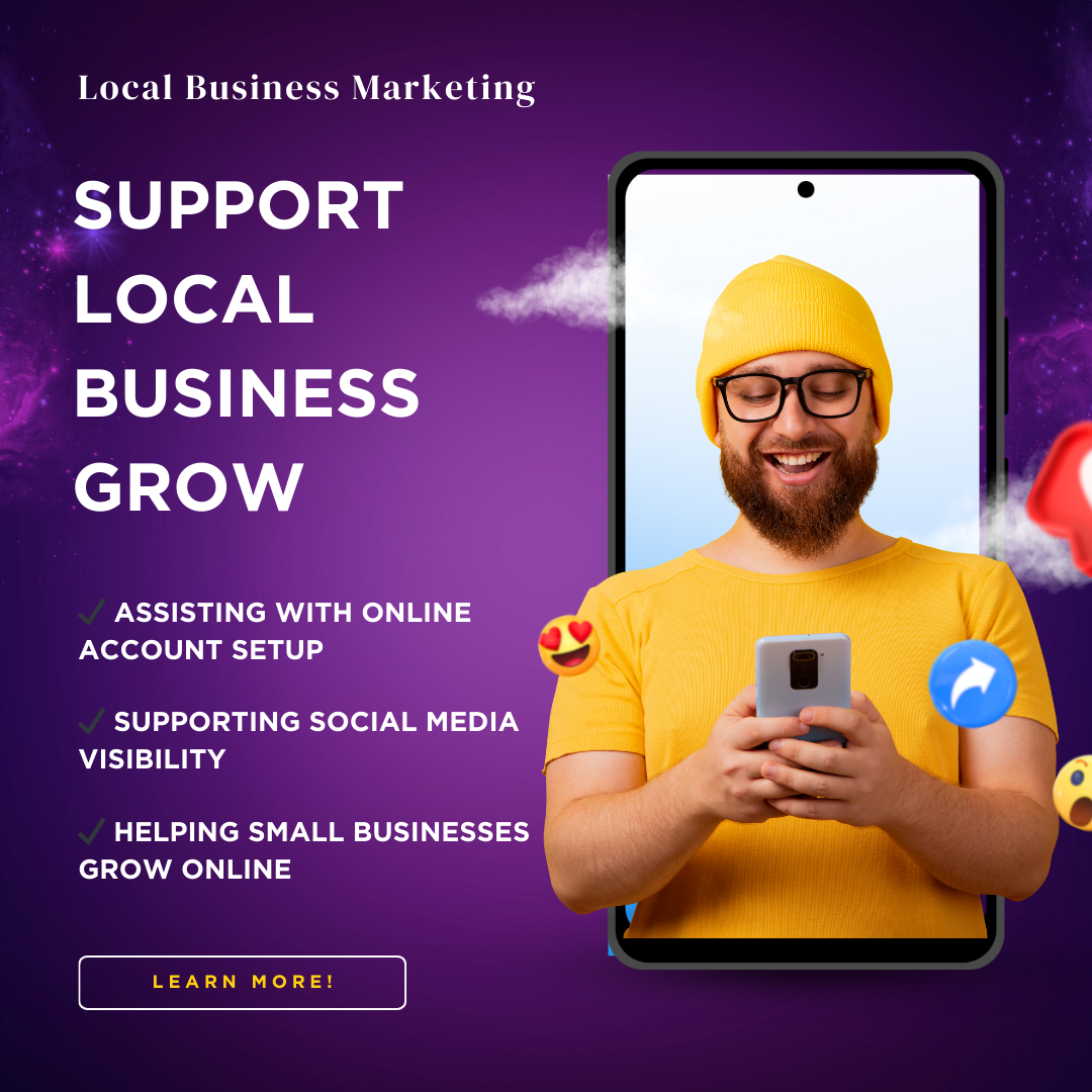 Local Business Marketing Facebook ad: Remote Online Tasks