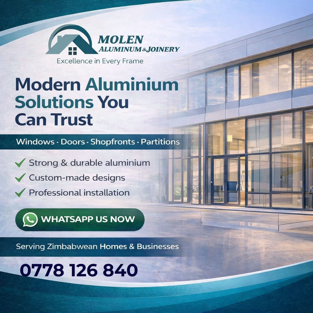 MOLEN Aluminum and joinery Facebook ad: Trusted experts in aluminium & interiors