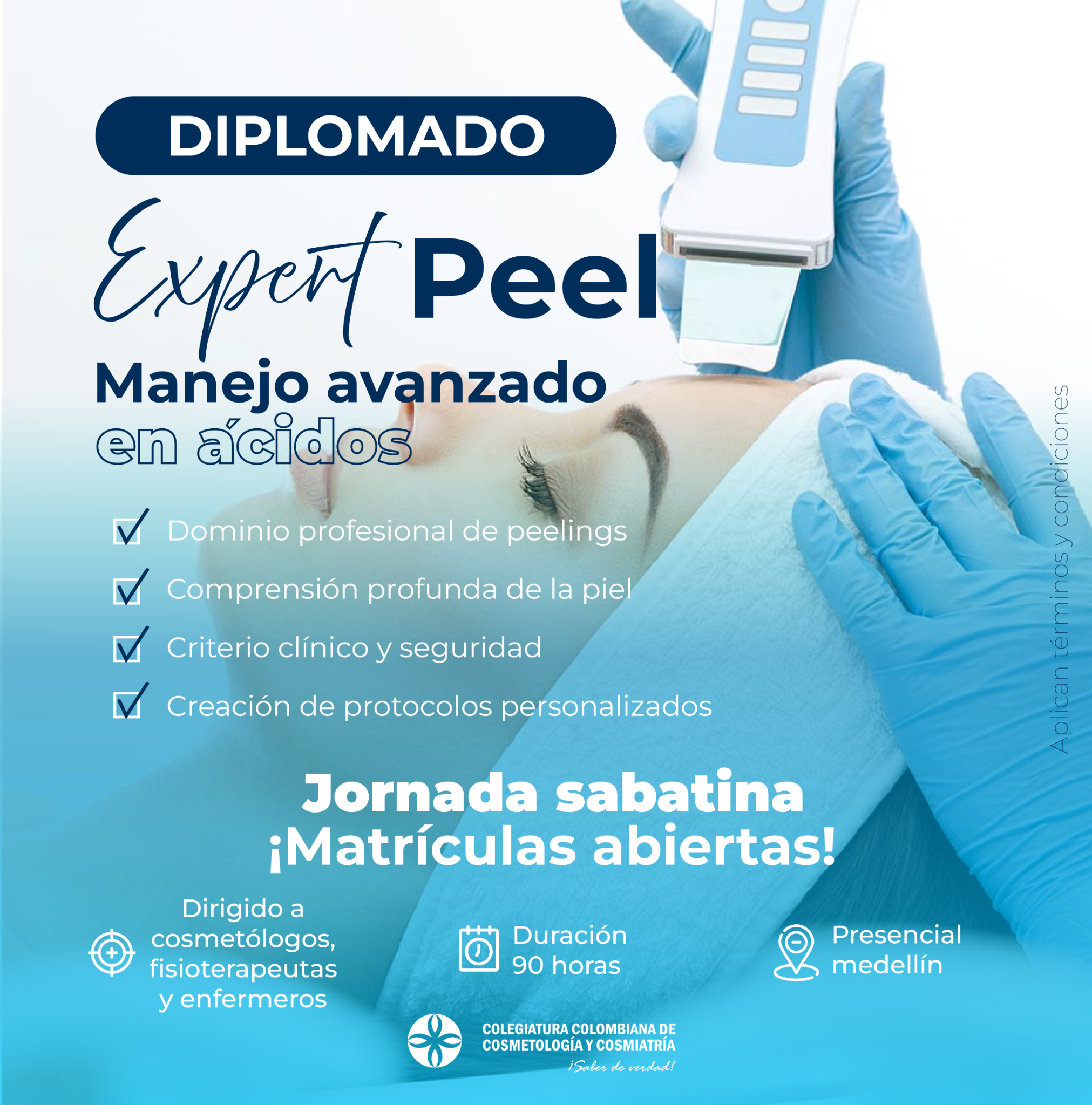 Colegiatura Colombiana de Cosmetología y Cosmiatría Facebook ad