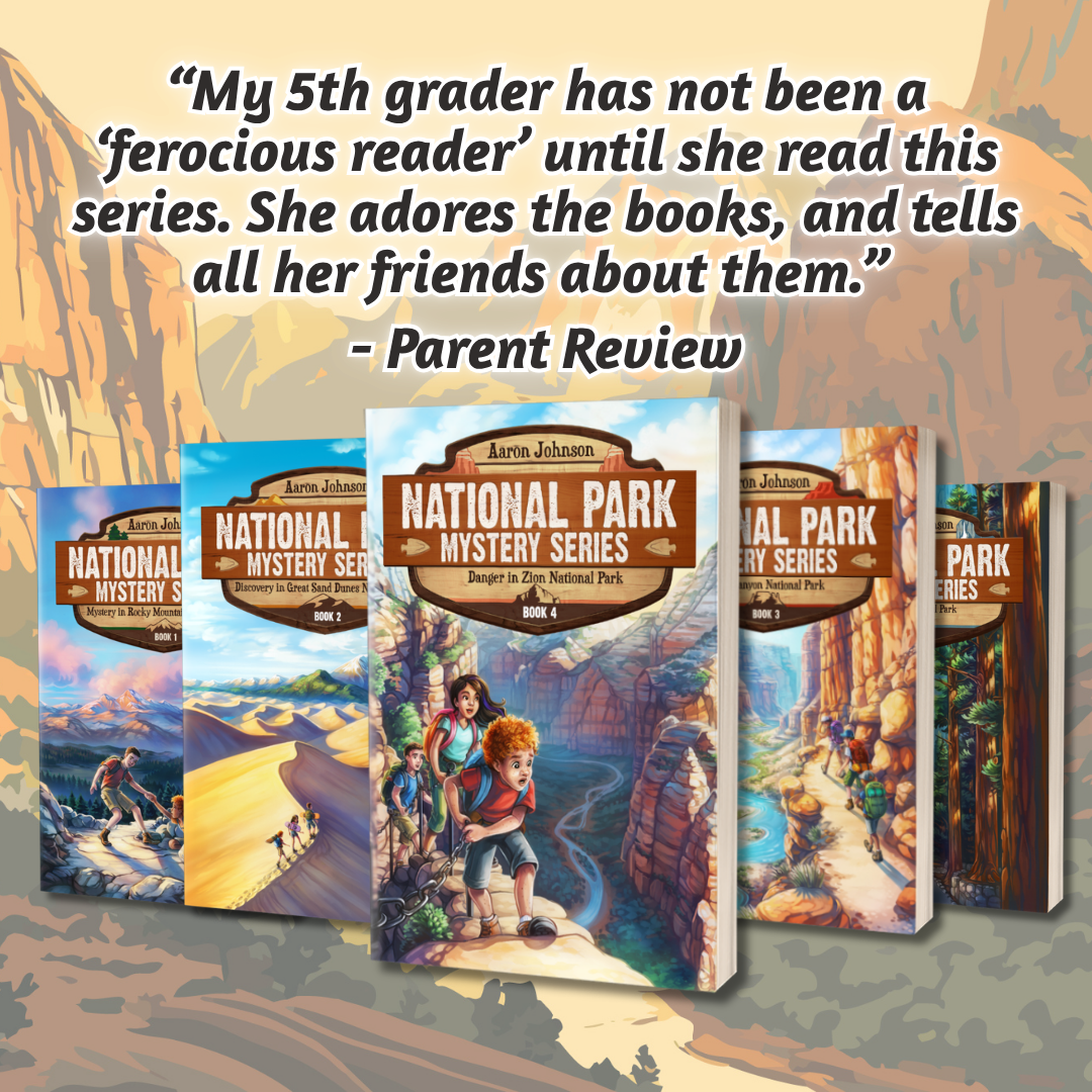 National Park Mystery Series Facebook ad