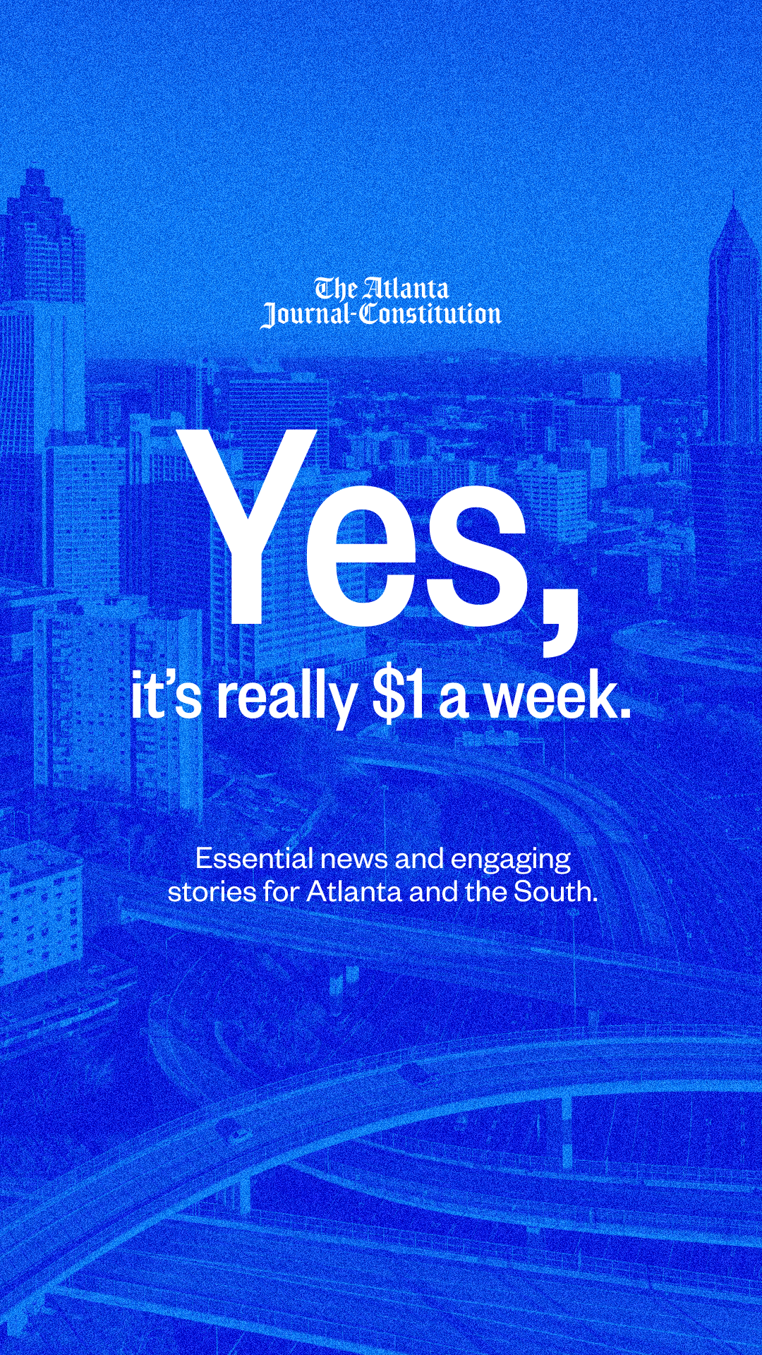The Atlanta Journal-Constitution Facebook ad