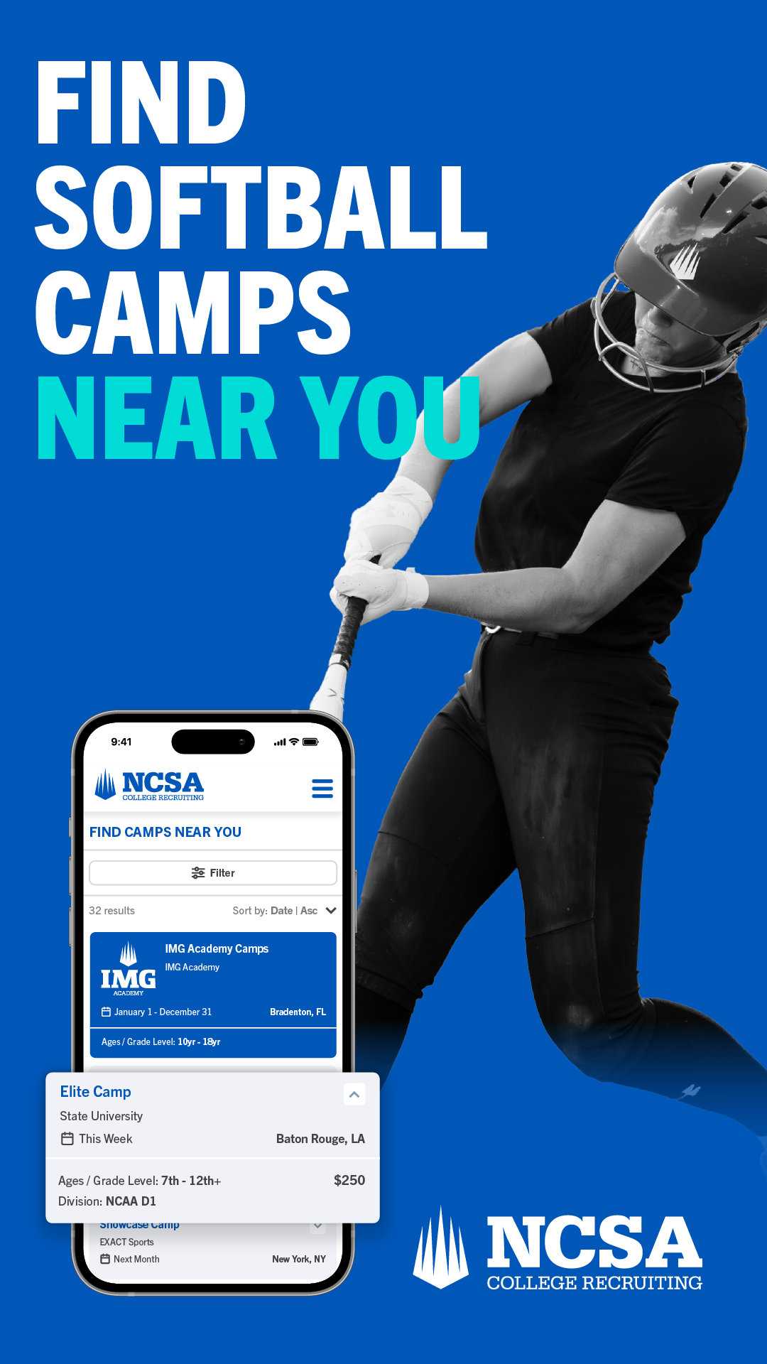 NCSA College Recruiting Facebook ad