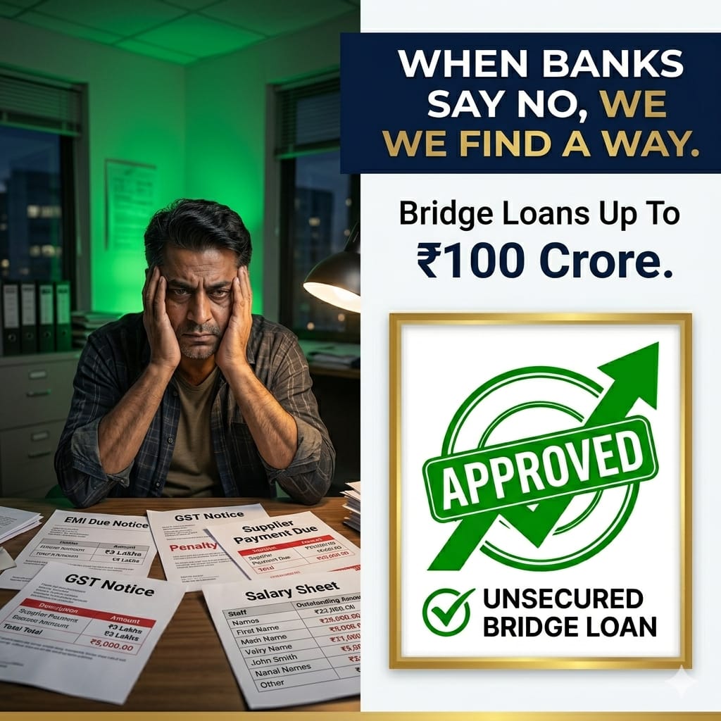 National Finance Corporation Facebook ad: Unsecured Bridge Loan in Less Than 24 Hrs