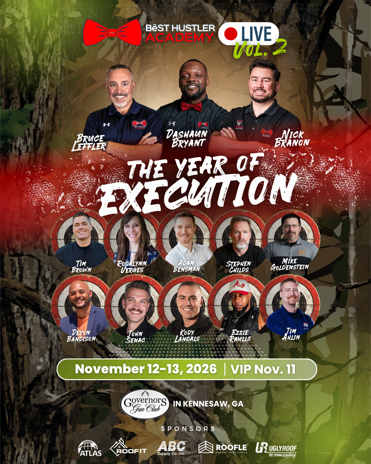 BēST Roofer Marketing Facebook ad: Real Hustlers Only: ATL Nov. 11-13