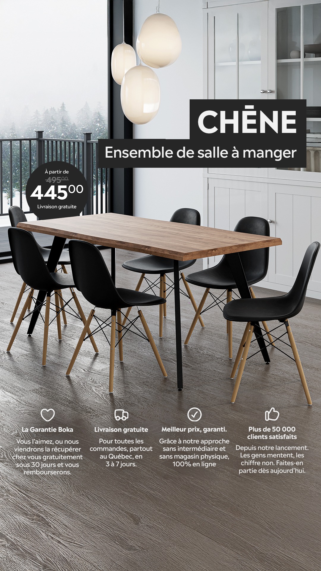 Bōka - Meubles à prix d'entrepôt Facebook ad