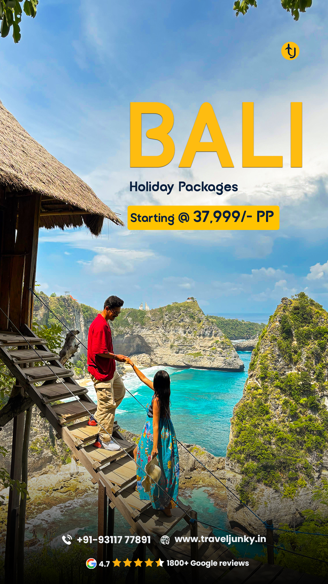 Travel Junky Facebook ad