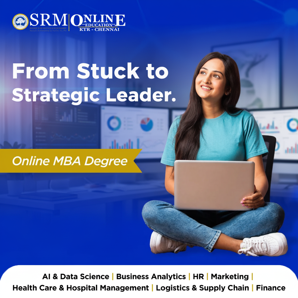 SRM Online Education Facebook ad