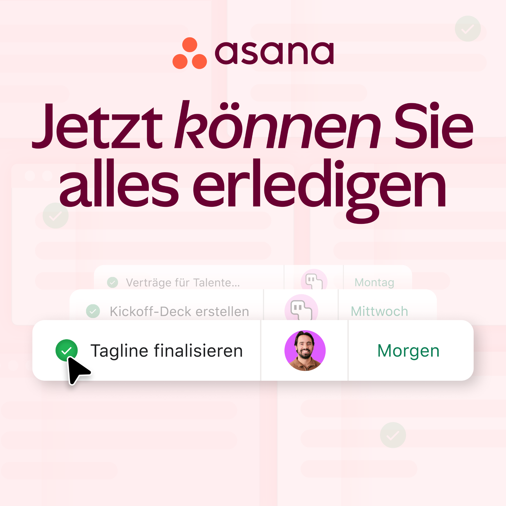 Asana Facebook ad