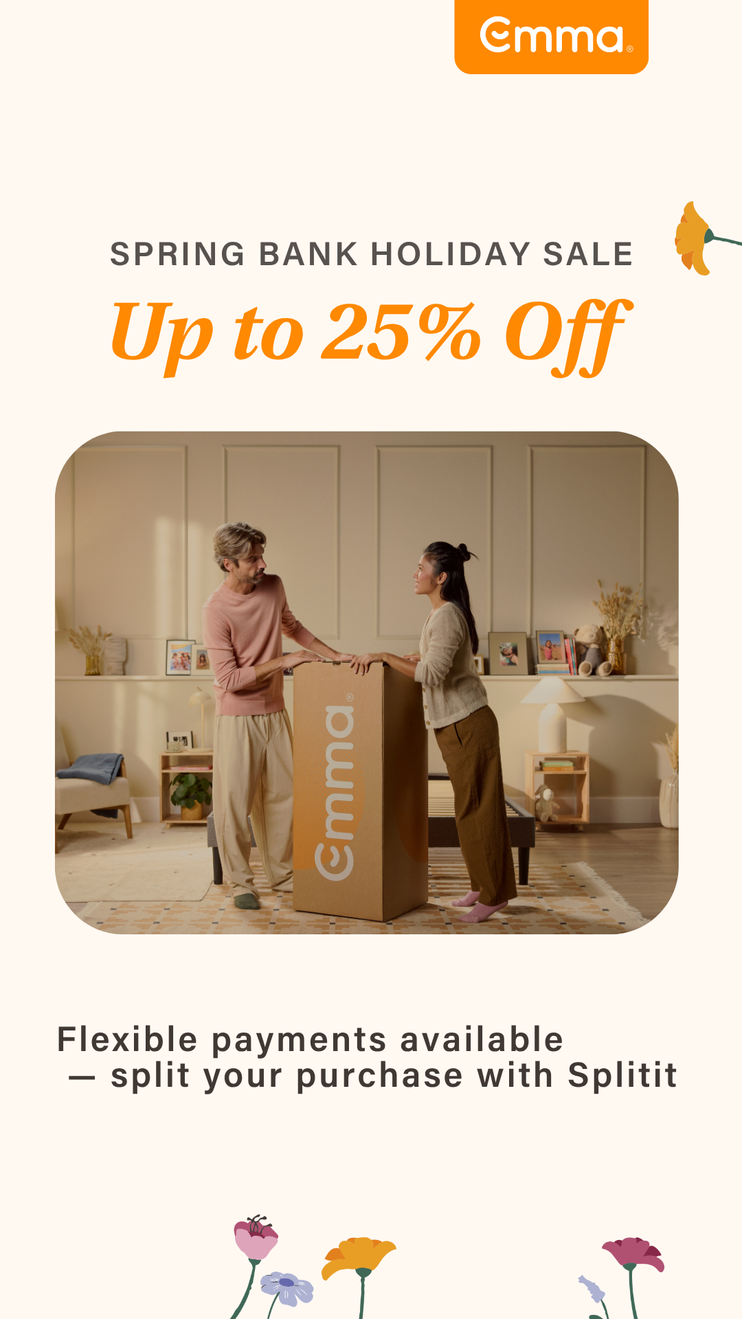 Emma Sleep UK Facebook ad