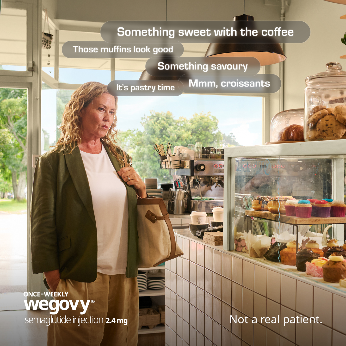 Novo Nordisk Facebook ad: Wegovy (semaglutide 2.4mg) is the effective weight-loss*…