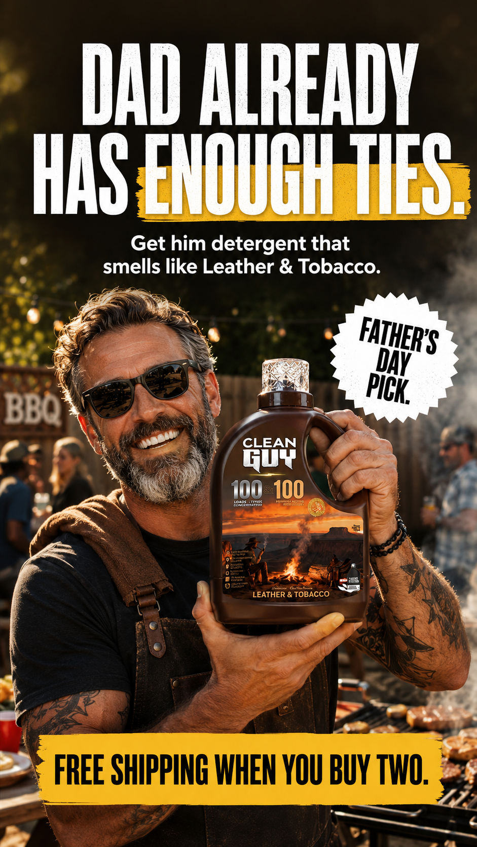 Clean Guy Facebook ad