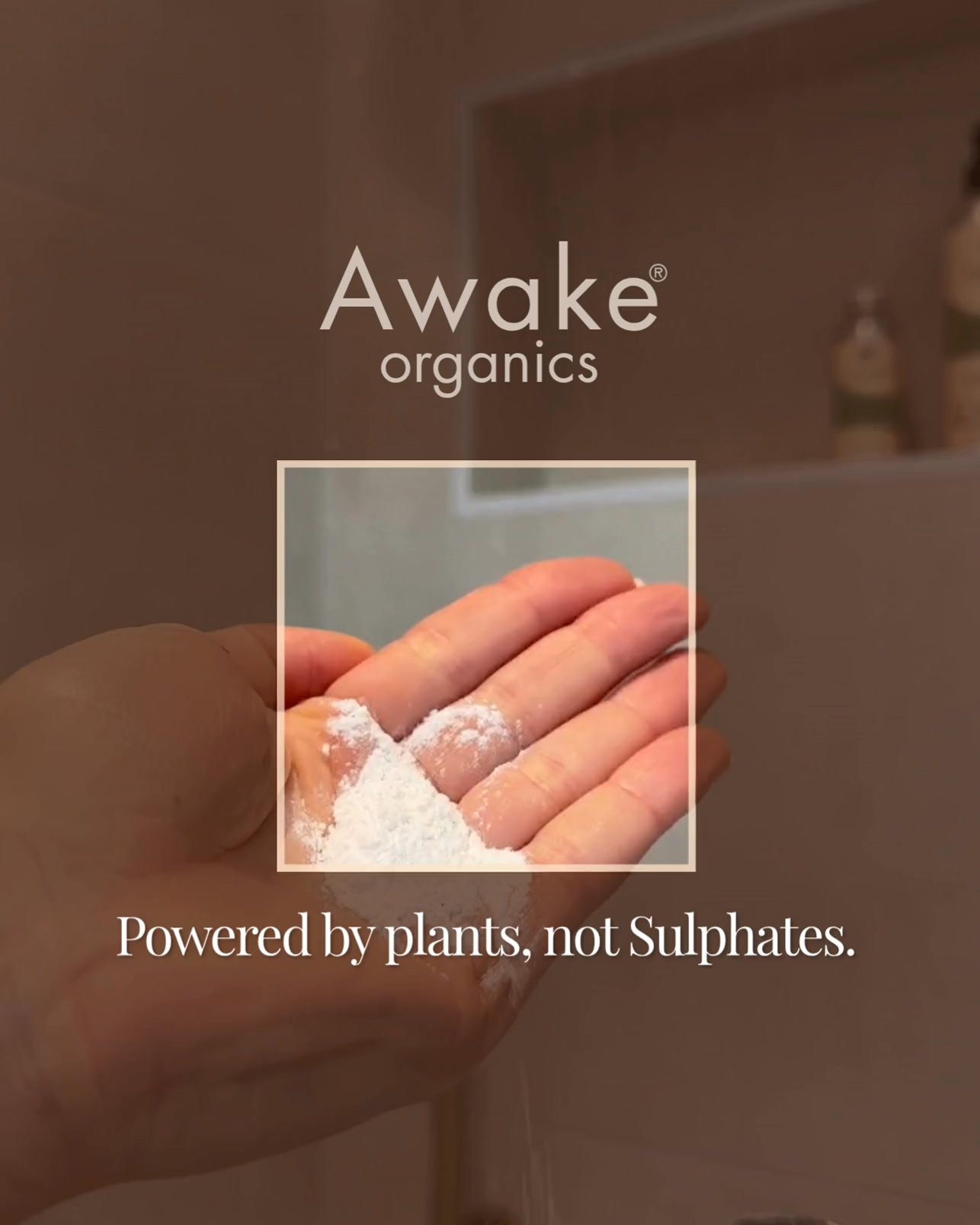 Awake Organics Facebook ad