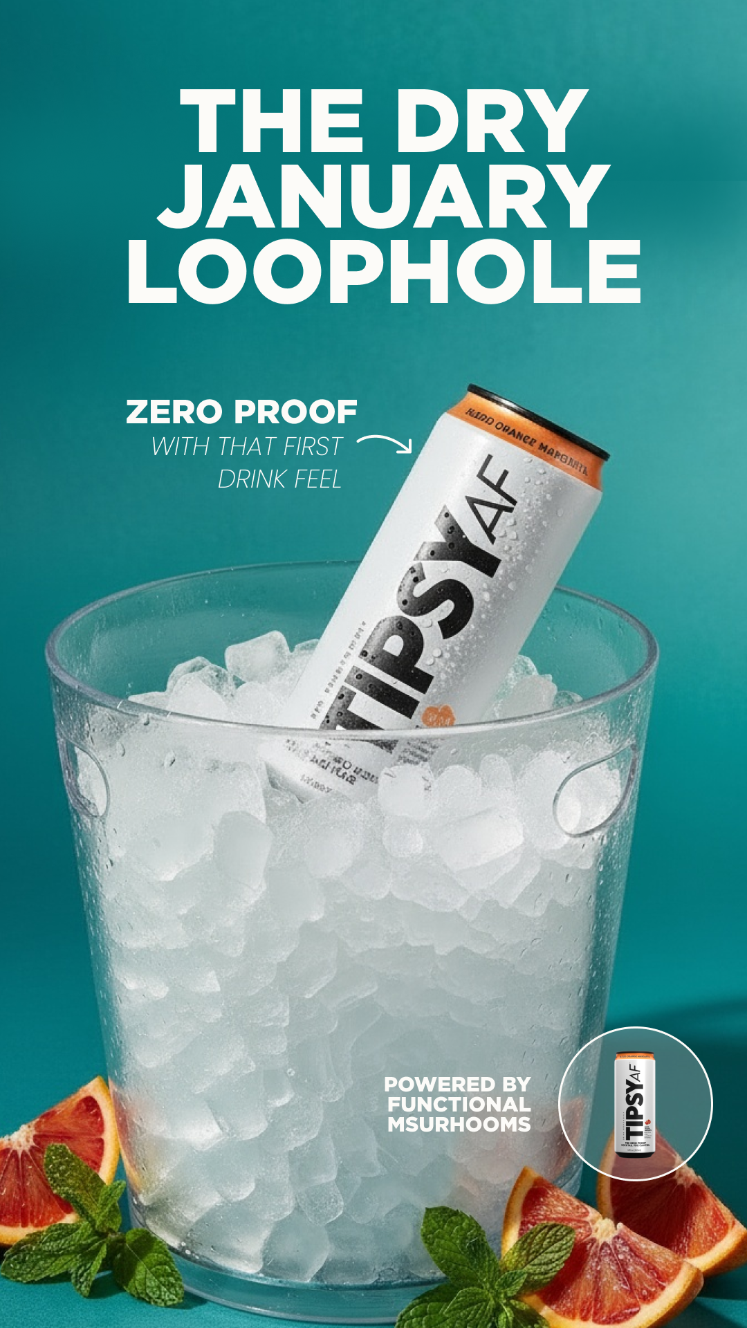 Tipsy AF Facebook ad