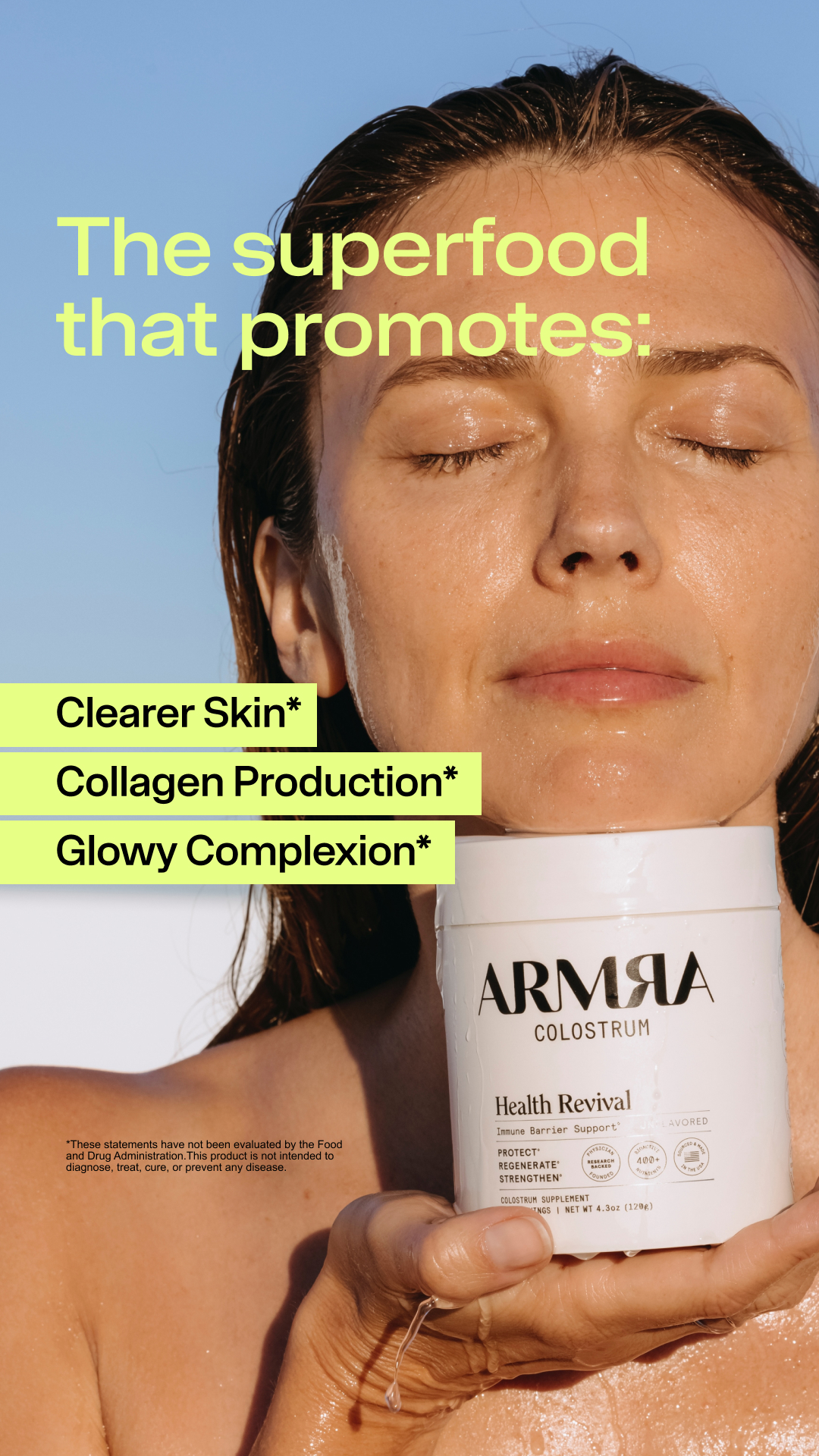 ARMRA Facebook ad