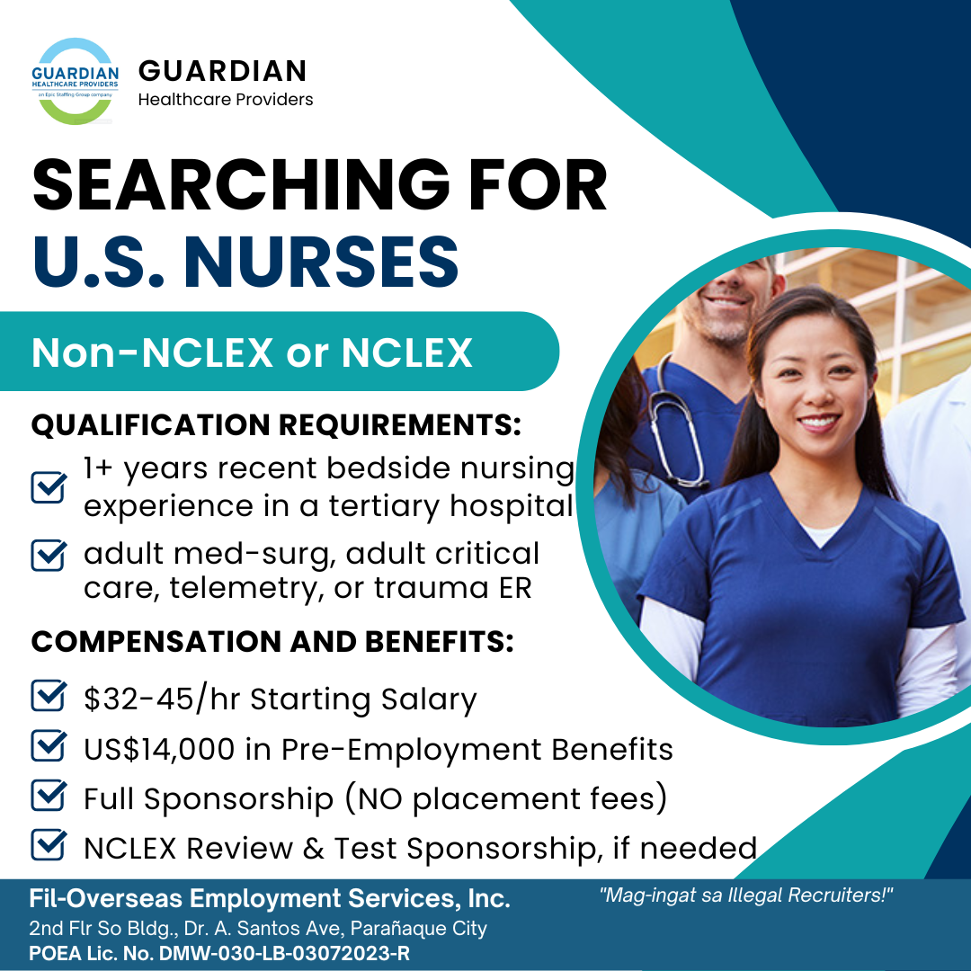 Fil-Overseas Employment Services, Inc. Facebook ad