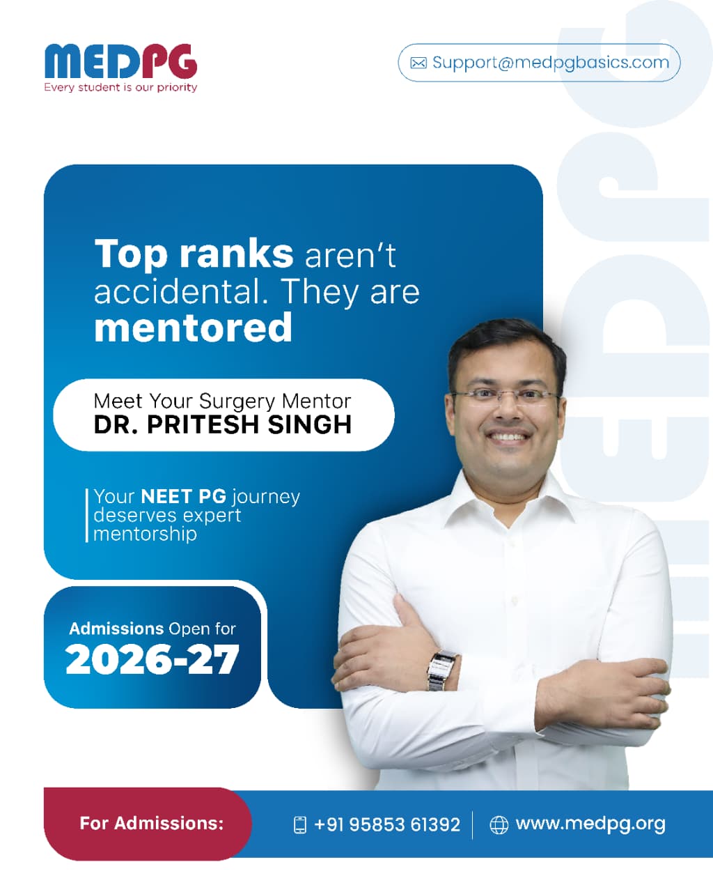 MEDPG Facebook ad