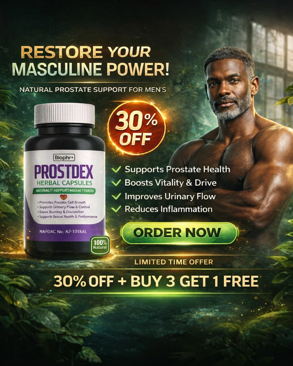 Prostdex Herbal Capsule Facebook ad