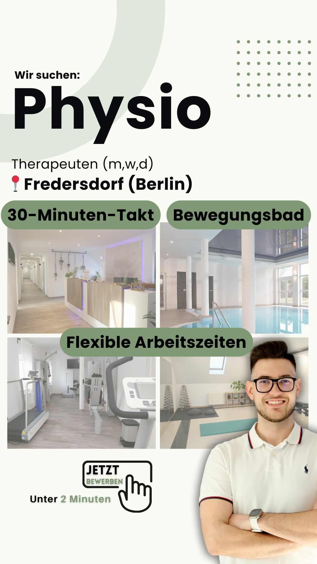 Physiotherapie Flora Facebook ad from Dec 23, 2024