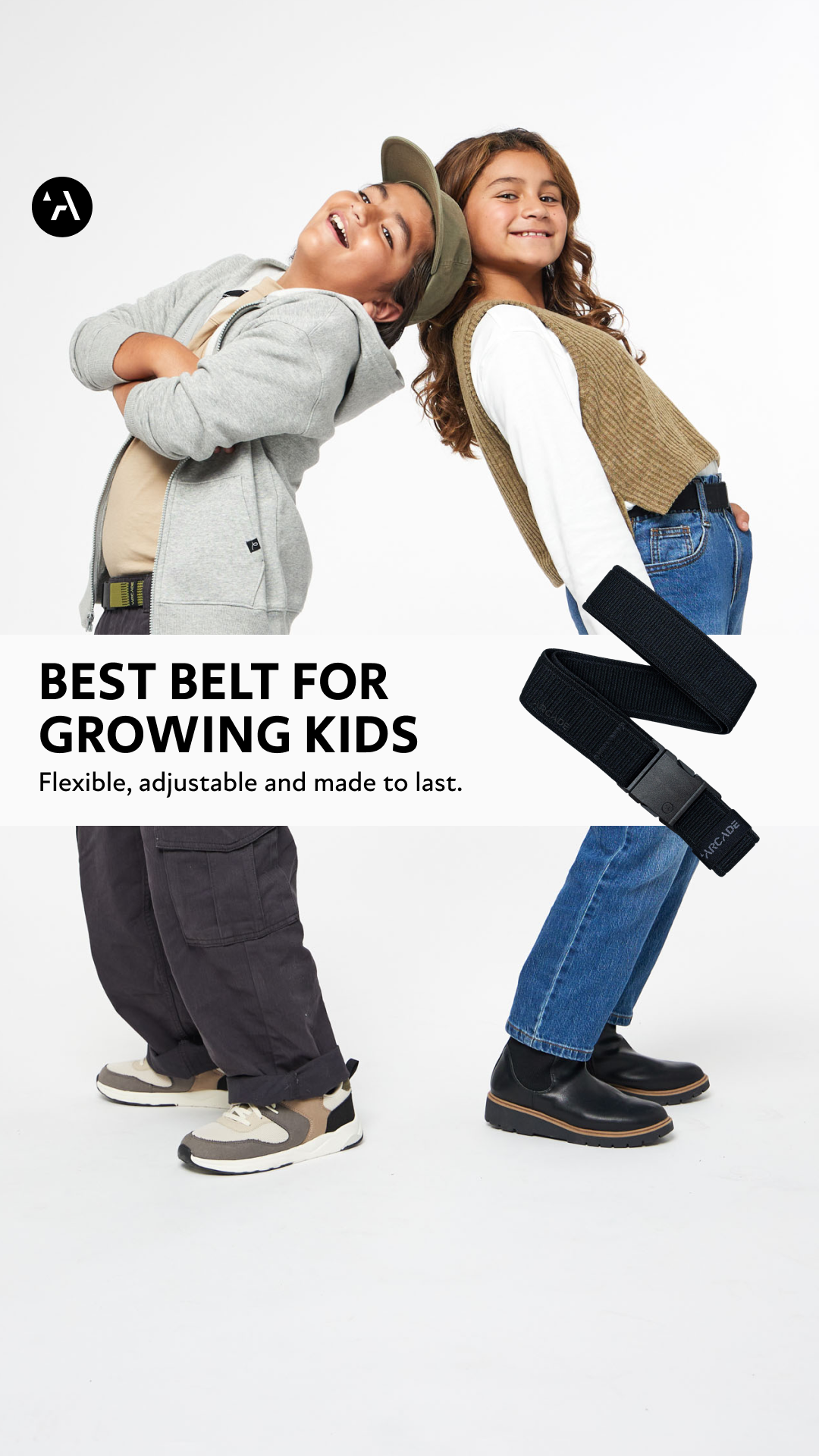 Arcade Belts Facebook ad