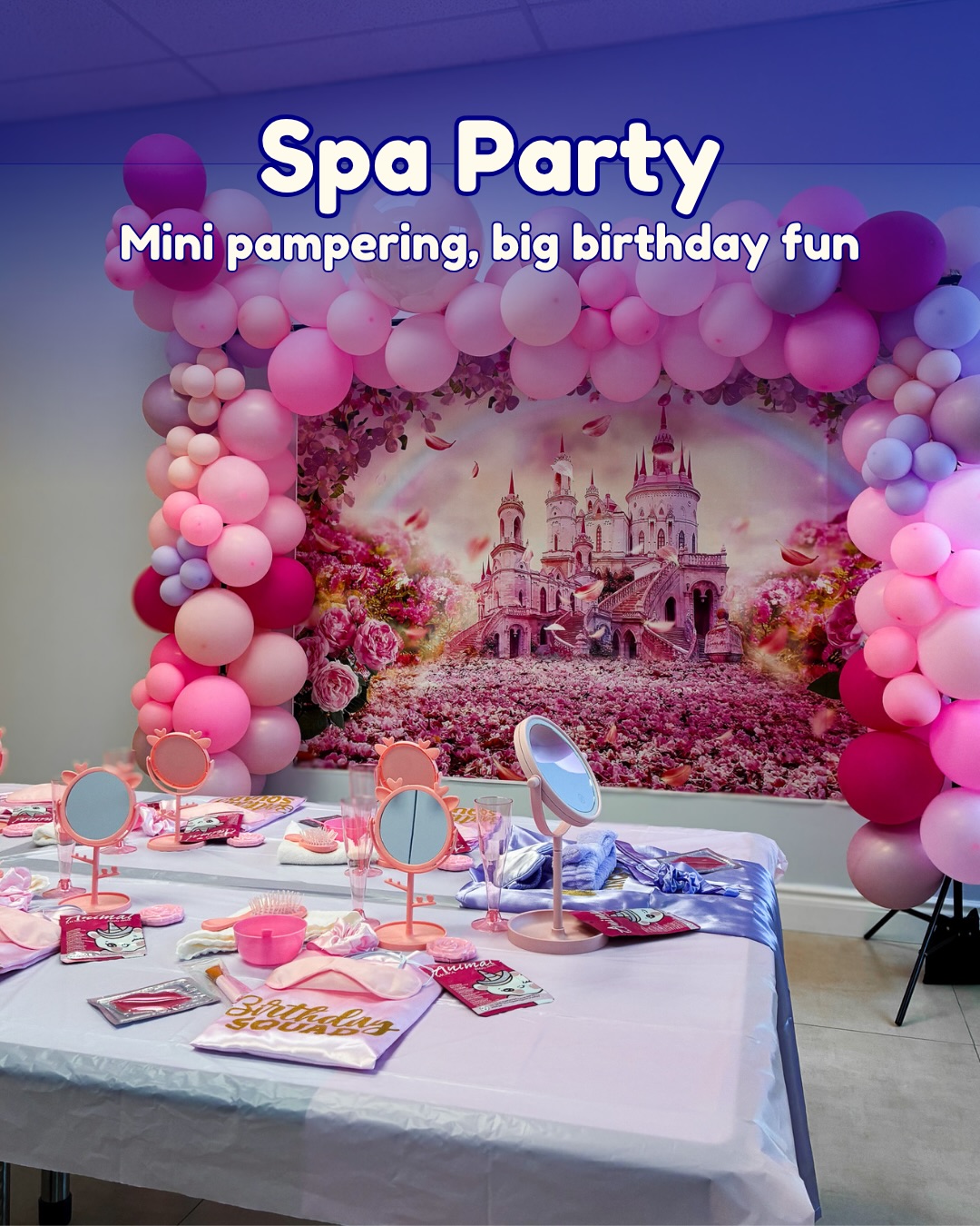 LOL PlayLab - Edutainment & Indoor Playgroud Facebook ad: Our Spa Party