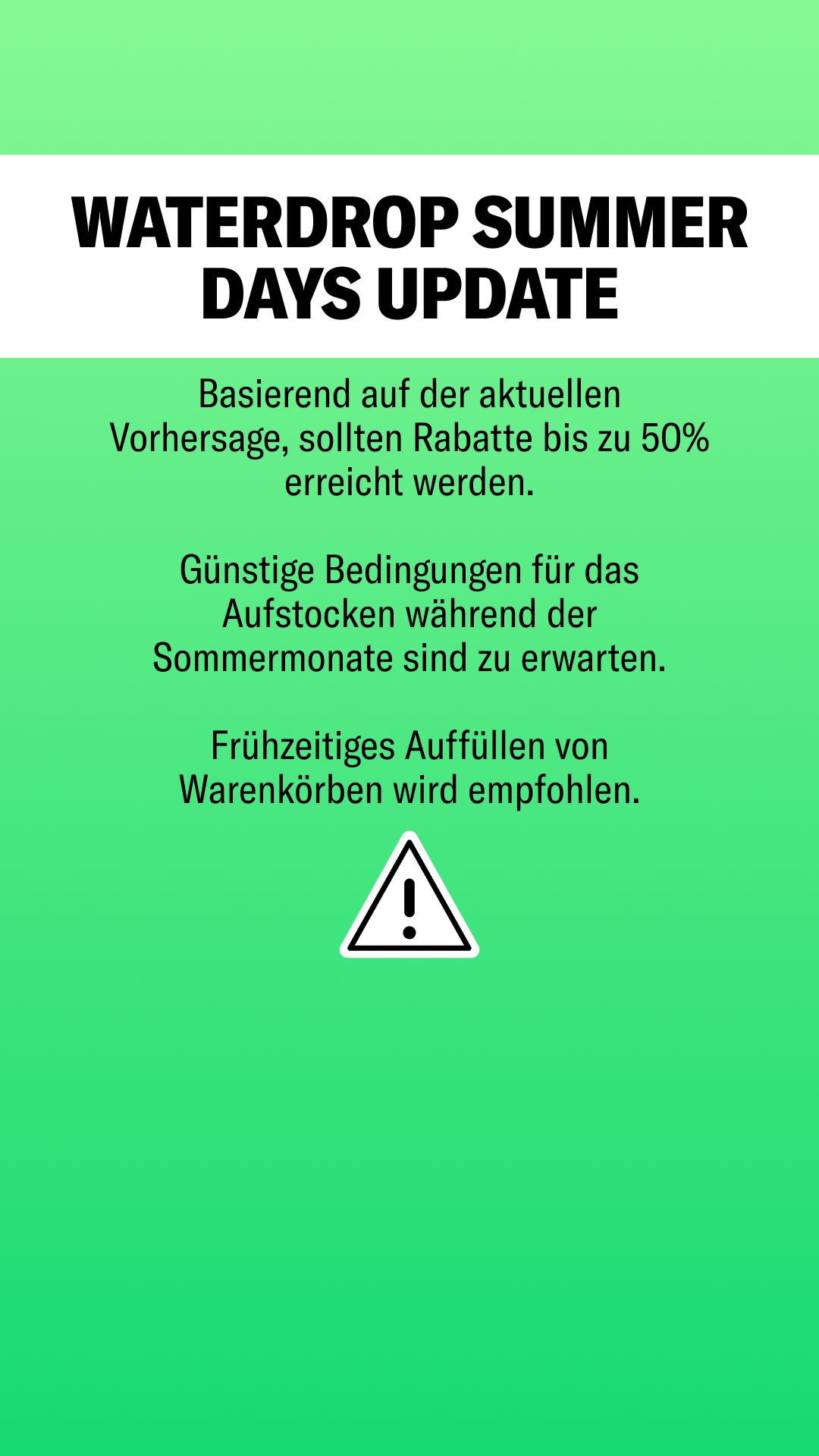 waterdrop Facebook ad