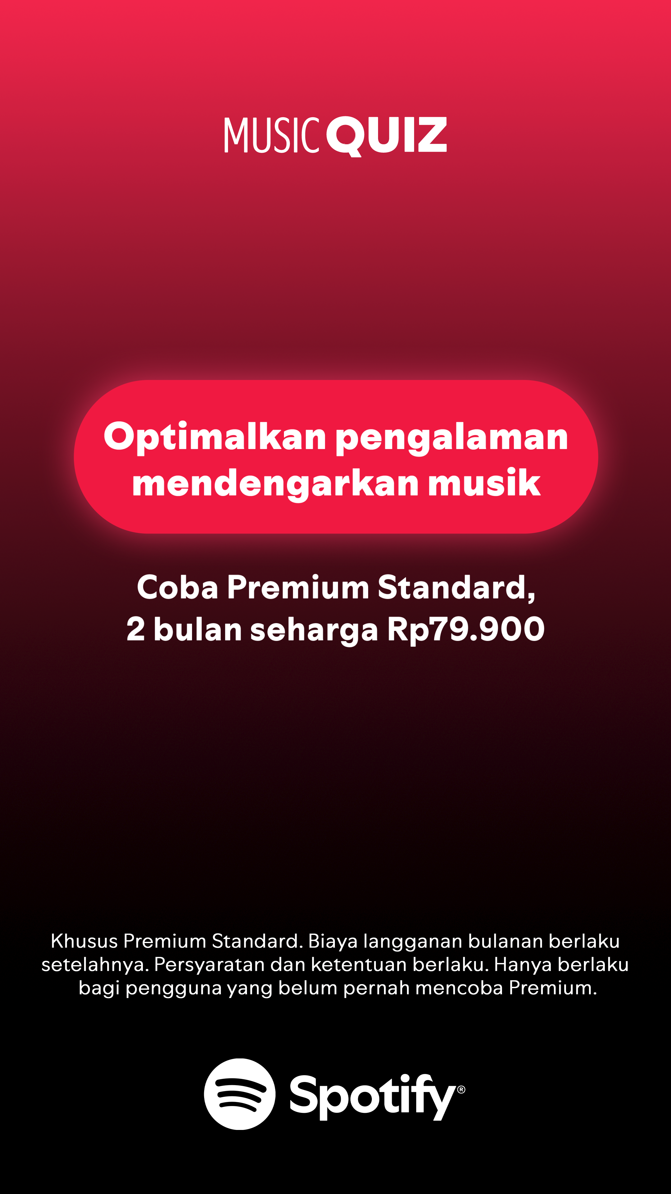 Spotify Facebook ad